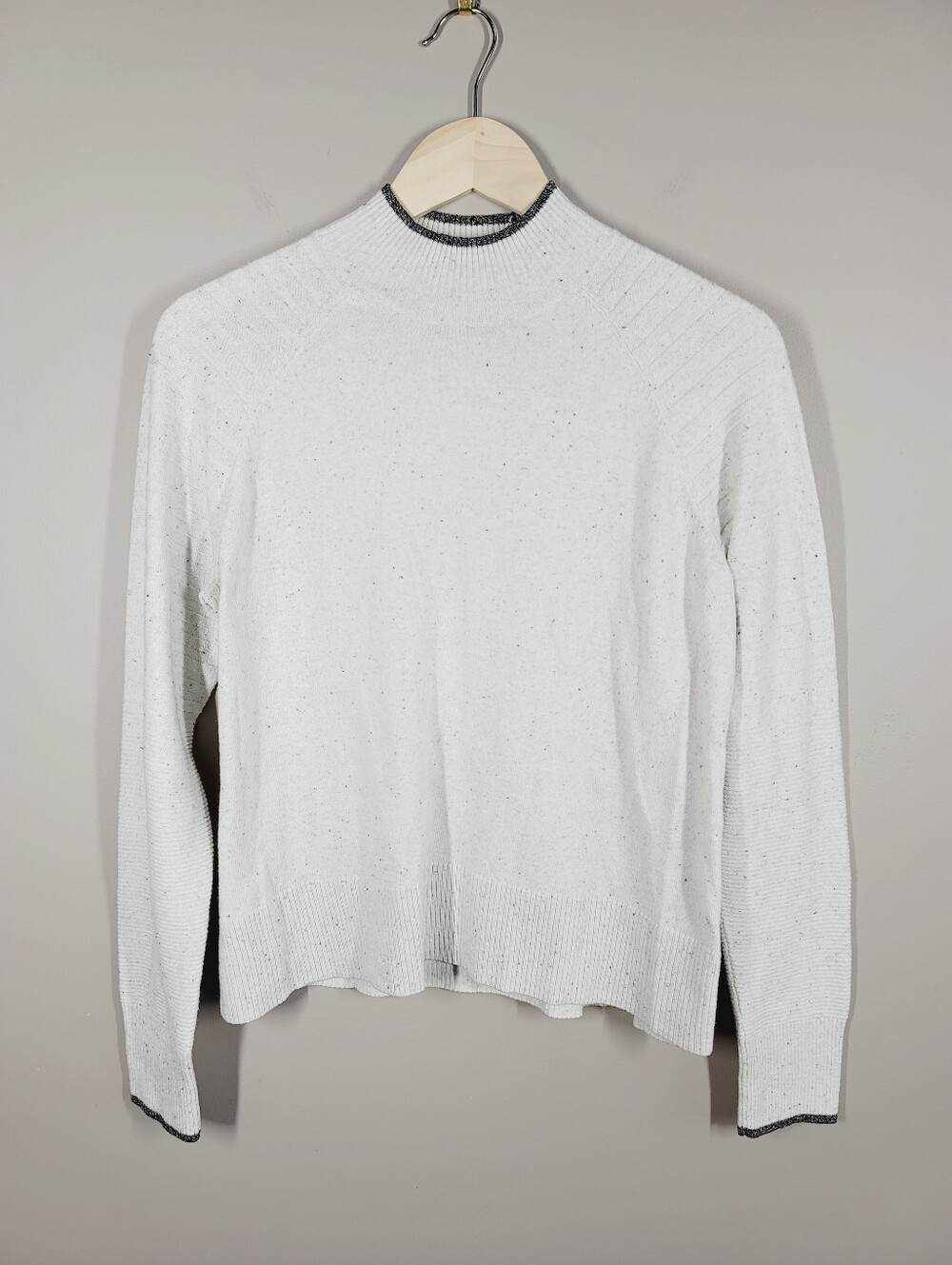 Smartwool Edgewood Mock Neck Sweater, Size Large